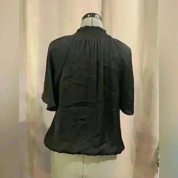 Women’s Black Naked Zebra Blouse - Picture 2 of 7